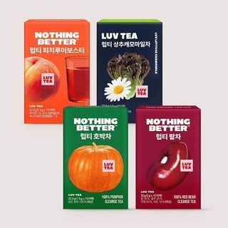 【韓國低卡】8種口味 1入裝 NOTHING BETTER LUV TEA 韓國飲料 南瓜茶 OLIVE YOUNG