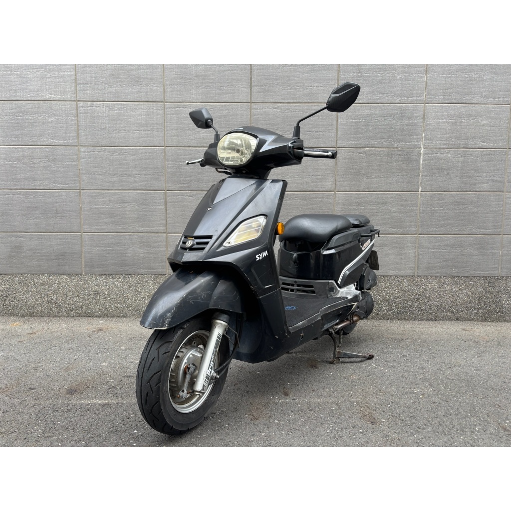 🛵台南二手機車🛵 2013 SYM 金發財 125 客貨機車 鋼琴黑