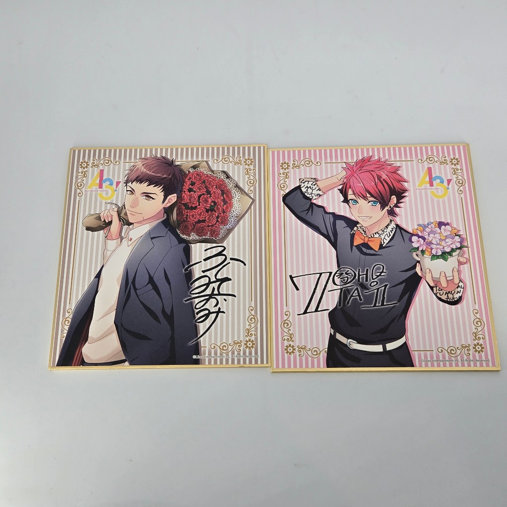 A3! 滿開劇團 秋組 vol.3 伏見臣 七尾太一 花 色紙 二手 可選 現貨【H2510867】