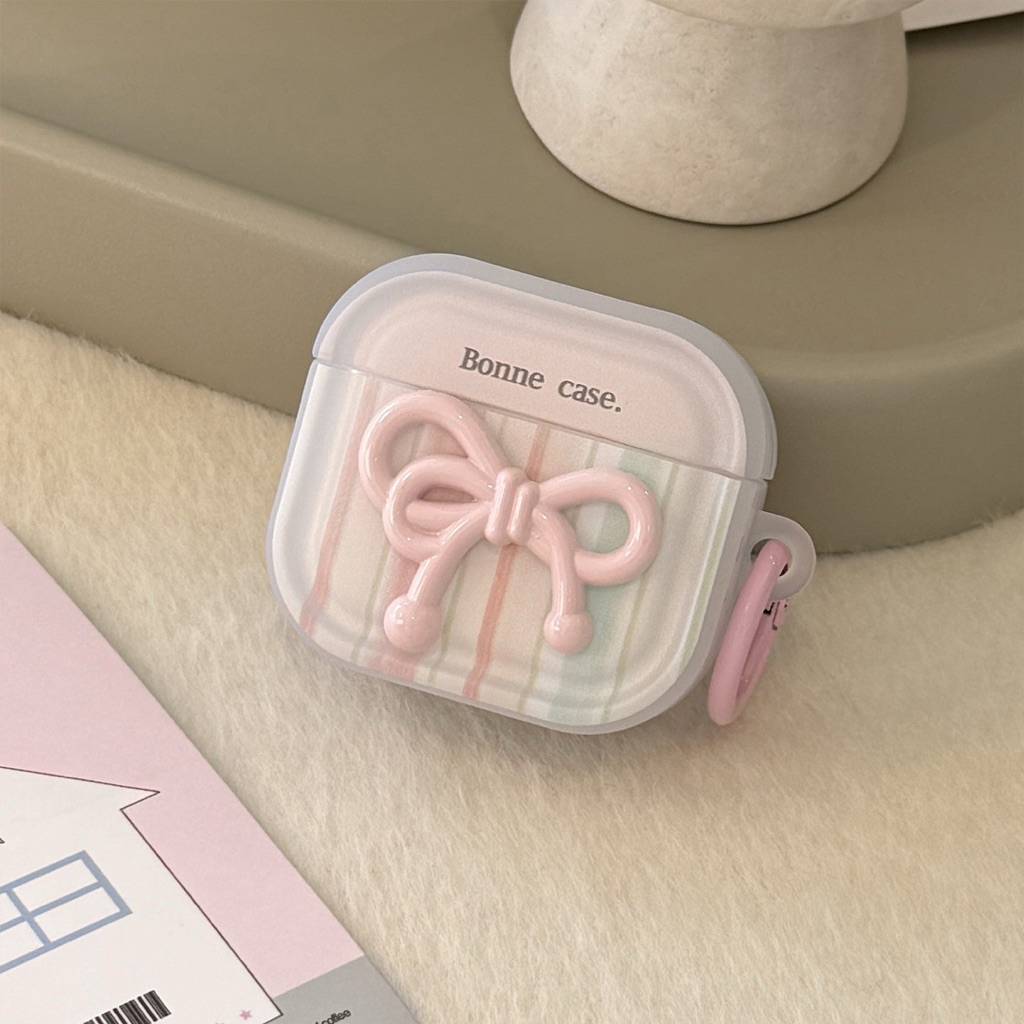 隔日到貨 耳機殼 AirPods耳機殼 保護套 耳機保護套 適用AirPods 4 3 2 Pro 代 蝴蝶 2J42