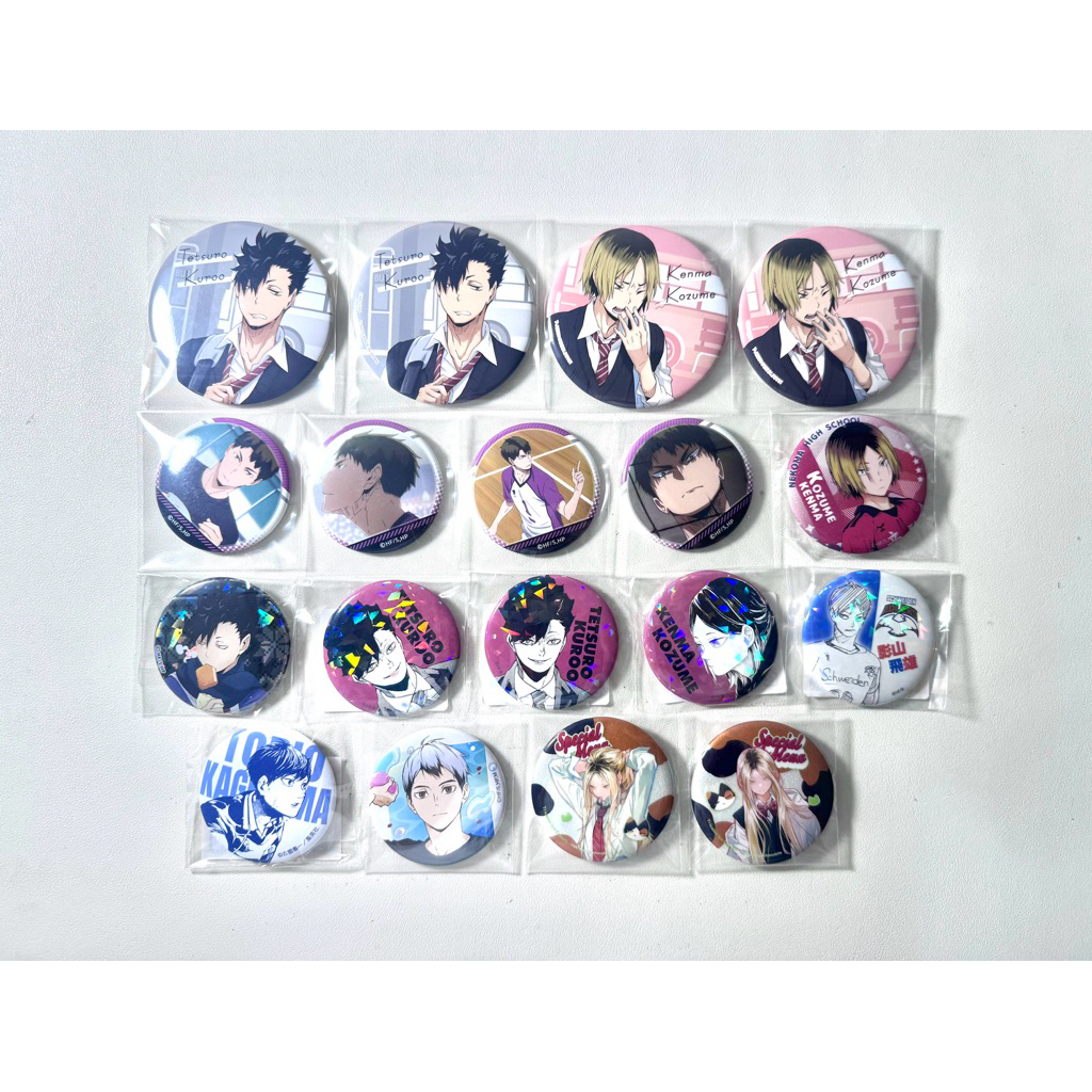 排球少年 資料夾 夾手娃 徽章 吊飾 立牌 受注