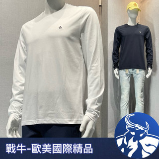 企鵝 T恤 [戰牛精品店] 休閒圓領衫 企鵝牌 MUNSINGWEAR 歐美原裝全新真品 企鵝衣服 美式長袖男T恤