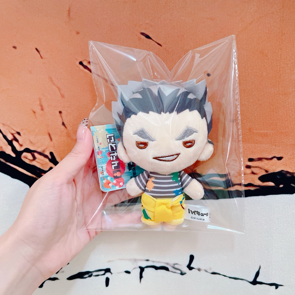 絕版吊飾🔥現貨 🇯🇵日本連線帶回 正版 排球少年 梟谷 木兔光太郎 木兔豆豆眼 木兔油漆豆眼娃 排球少年豆豆眼吊飾