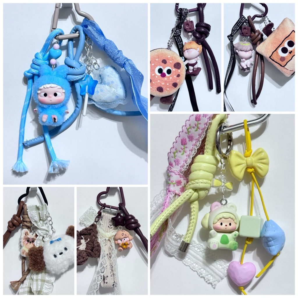 ｜SUSU｜ 立柱天使 心動小狗 嚕嚕狗 包掛 萌粒配掛件