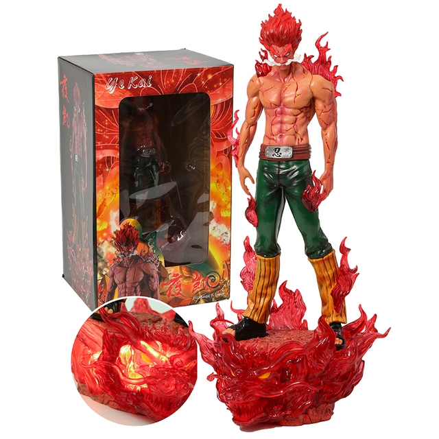 【火影忍者】CW 門神夜凱 35CM 邁特凱 八門遁甲 死門 夜凱 阿凱 站姿 門神 門神共鳴系列 火影 翻模 模型