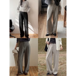 2種褲長🌙 A+ Viscose Wool Premium 冬季羊毛高腰西裝褲 / slowand 自訂款 長褲 上班族
