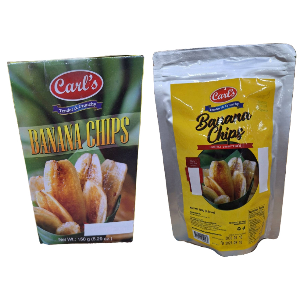 菲律賓 Carl's 香蕉乾 香蕉片 香蕉 脆片 Banana Chips 150g