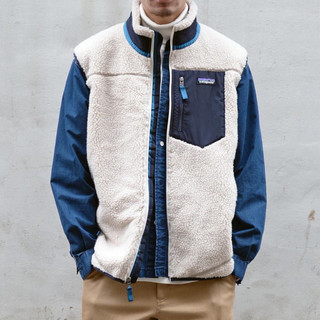 ⛰️Patagonia® Classic Retro-X® Fleece Vest 羊羔絨拼接背心