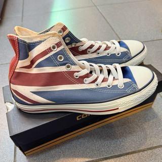 現貨 Converse Chuck Taylor All Star 英國國旗 帆布 高筒