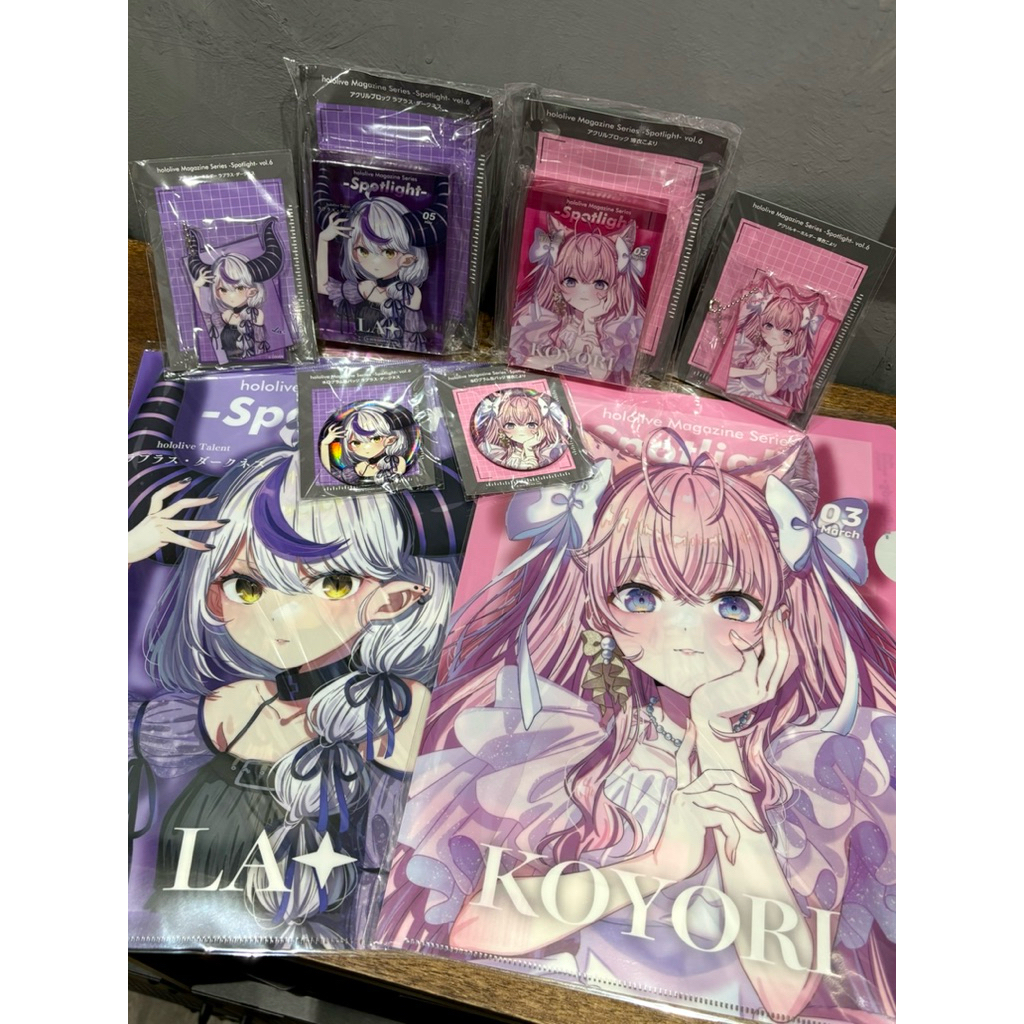 【玩具屋台】Hololive｜🔸5/10補貨🔸Magazine Series Spotlight 拉普拉斯 博衣小夜璃