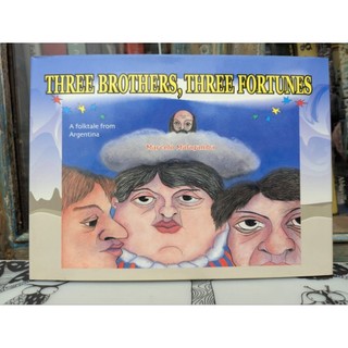 英文繪本≪THREE BROTHERS, THREE FORTUNES≫ 90元