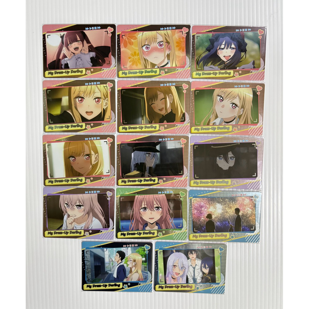 戀上換裝娃娃 快閃 限定 抽卡機 閃卡 小卡 喜多川海夢 魅魔 朱朱大人 乾紗壽葉 乾心壽 五條新菜 黑江雫