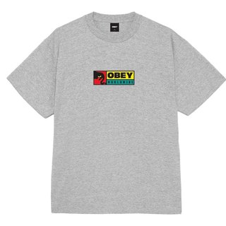 OBEY Between The Eyes - Heather Grey T恤