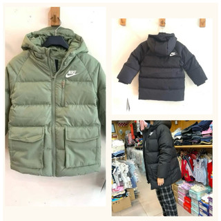 NIKE Kids 基本系列 男女童 輕量羽絨連帽外套2442033