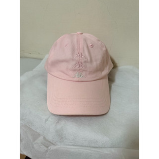 全新～Kappa 粉色刺繡帽子 球帽 女款