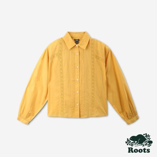 Roots 女裝- LAUREL FEMME平織長袖上衣
