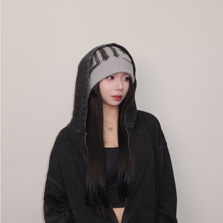 [IAD SHOP]現貨 韓系漸層針織貼頭帽 Spray Skullcap 毛帽 冷帽 保暖 帽子 女生毛帽 HB03