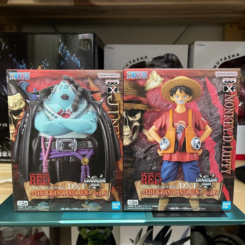 【模販先生】現貨 日版 金證 BP DXF 航海王Vol.8 劇場版RED紅髮歌姬 A:吉貝爾(甚平) B:魯夫 景品