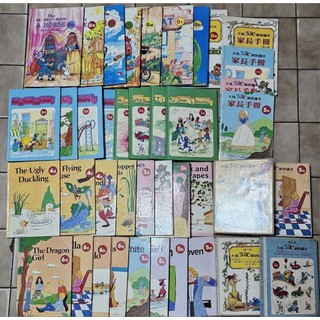 售大鳥ABC美語讀本全套0～6級32書＋32卷錄音帶 附mp3音檔 家長手冊 中文翻譯