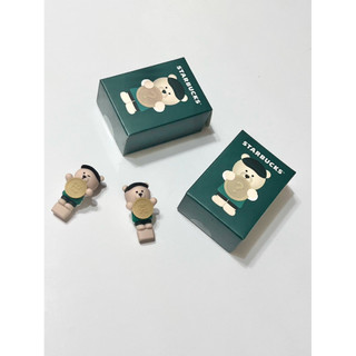 全新現貨/僅拆封確認款式/Starbucks 星巴克 歡慶 Bearista 小熊 STOPPER杯塞/可當擺飾 聖誕節