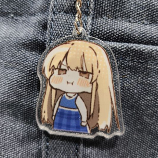 【現貨】關於我在無意間被隔壁的天使變成廢柴這件事 椎名真昼 鑰匙圈4 動漫周邊