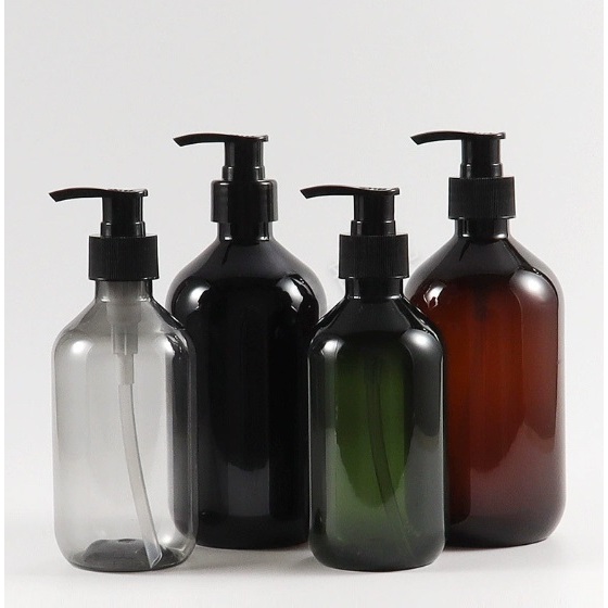 圓肩按壓瓶 分裝瓶 乳液分裝瓶 100ml-500m 按壓瓶 洗髮精分裝瓶 按壓分裝瓶 沐浴乳瓶 洗手乳瓶【K456】