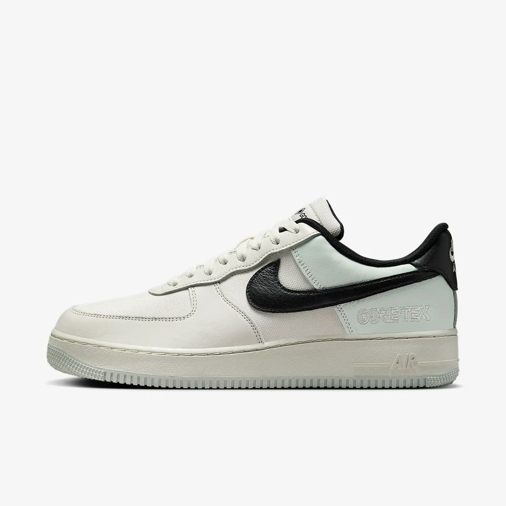 NIKE AIR FORCE 1 GTX 男 休閒鞋 防潑水 AF1 白底黑勾-CK2630004
