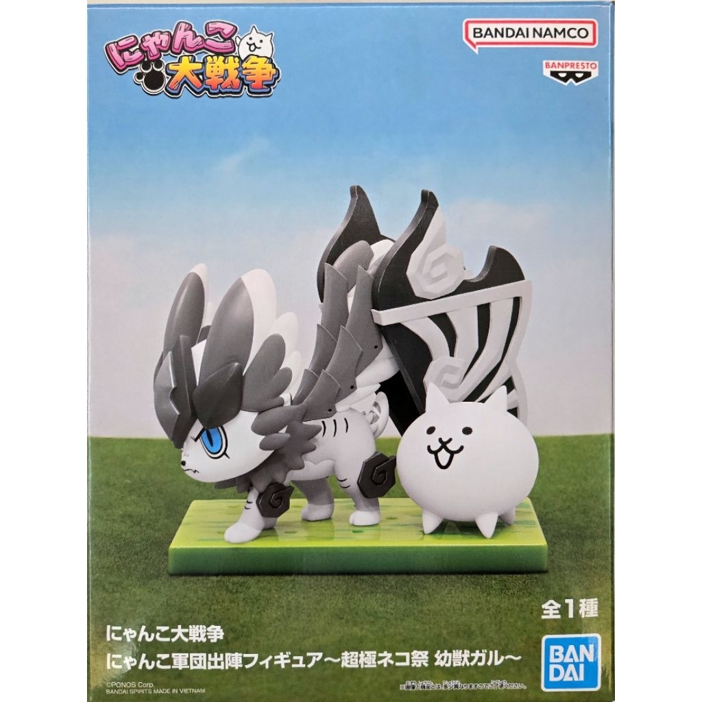 💥日本同步💥✨全新現貨✨「#422」貓咪大戰爭 貓咪軍團出陣～超極貓祭 幼獸加魯 正版動漫公仔