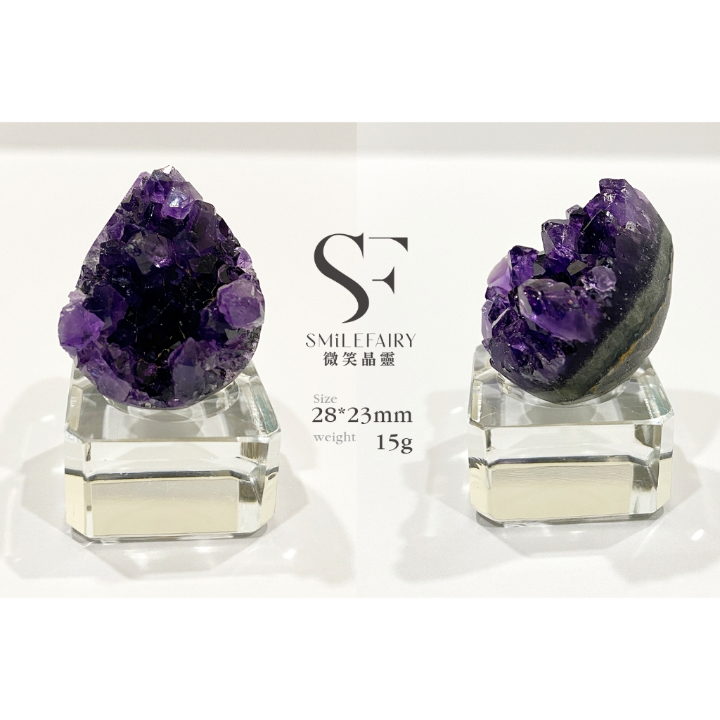 烏拉圭彩晶｜迷你龍蛋｜能量淨化・招福拇指晶蛋 烏拉圭紫晶鎮 水晶初心者 小晶蛋 辦公室 風水擺設 迷你晶鎮 招貴人