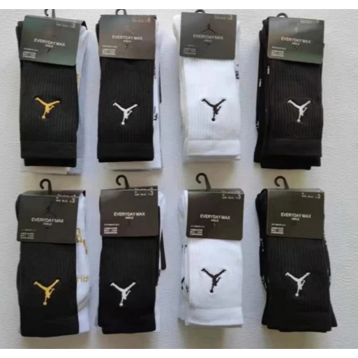 NIKE Jordan Everyday 高筒襪 (3 雙) 喬丹襪 喬丹菁英襪 加厚 金標 襪子 SX5545-100