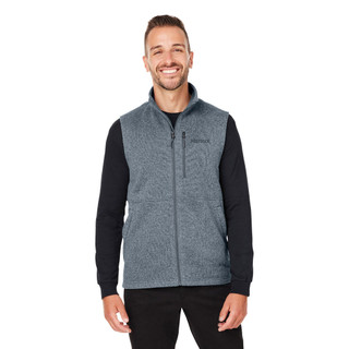 [全新正品] Marmot Drop Line Vest 輕量針織 拉鍊刷毛 保暖背心 (S)