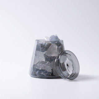【Montagne】藍混晶（藍＋白）｜富士山晶礦杯 精油可選 開運禮 母親節禮物