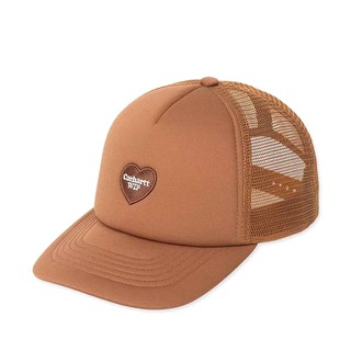 Carhartt WIP Heart Patch Trucker Cap 卡車帽 卡其色 CAHRT-12 [台灣現貨]