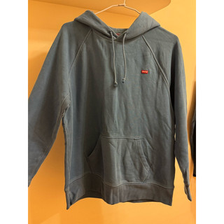 Levi’s藍色帽t 毛巾底 抽繩帽踢 M號 二手