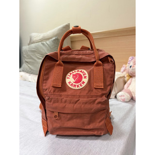 【Fjallraven 北極狐】Kanken mini 後背包 赤棕橘 小狐狸B5日常背包 兒童背包 小背包 23561