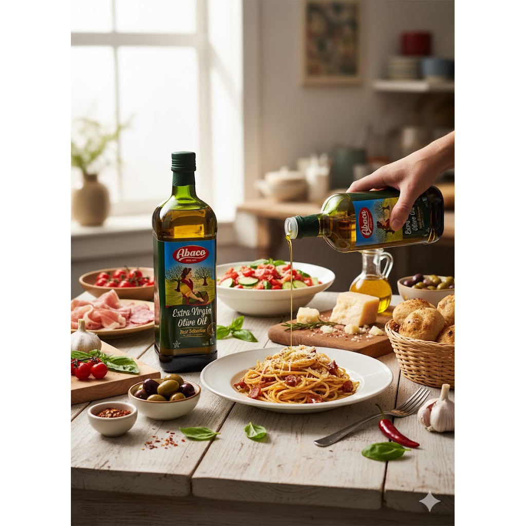 西班牙Abaco美力多特級初榨橄欖油 1L 玻璃罐 蝦皮代開發票 7-11超取限3罐酸價0.28過氧化價6油酸75.04