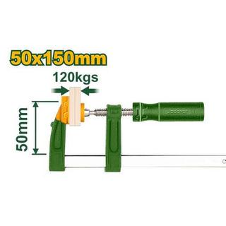 JADEVER膠柄F夾 50x150mm(JDCP2151)