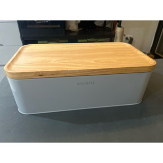 BRICKELL木蓋餐廚收納盒-水晶灰（二手）