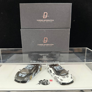 泡泡TOYs MINI GT Dmodel 花魁大牛 花魁 Lamborghini 拆檢含原盒+壓克力盒