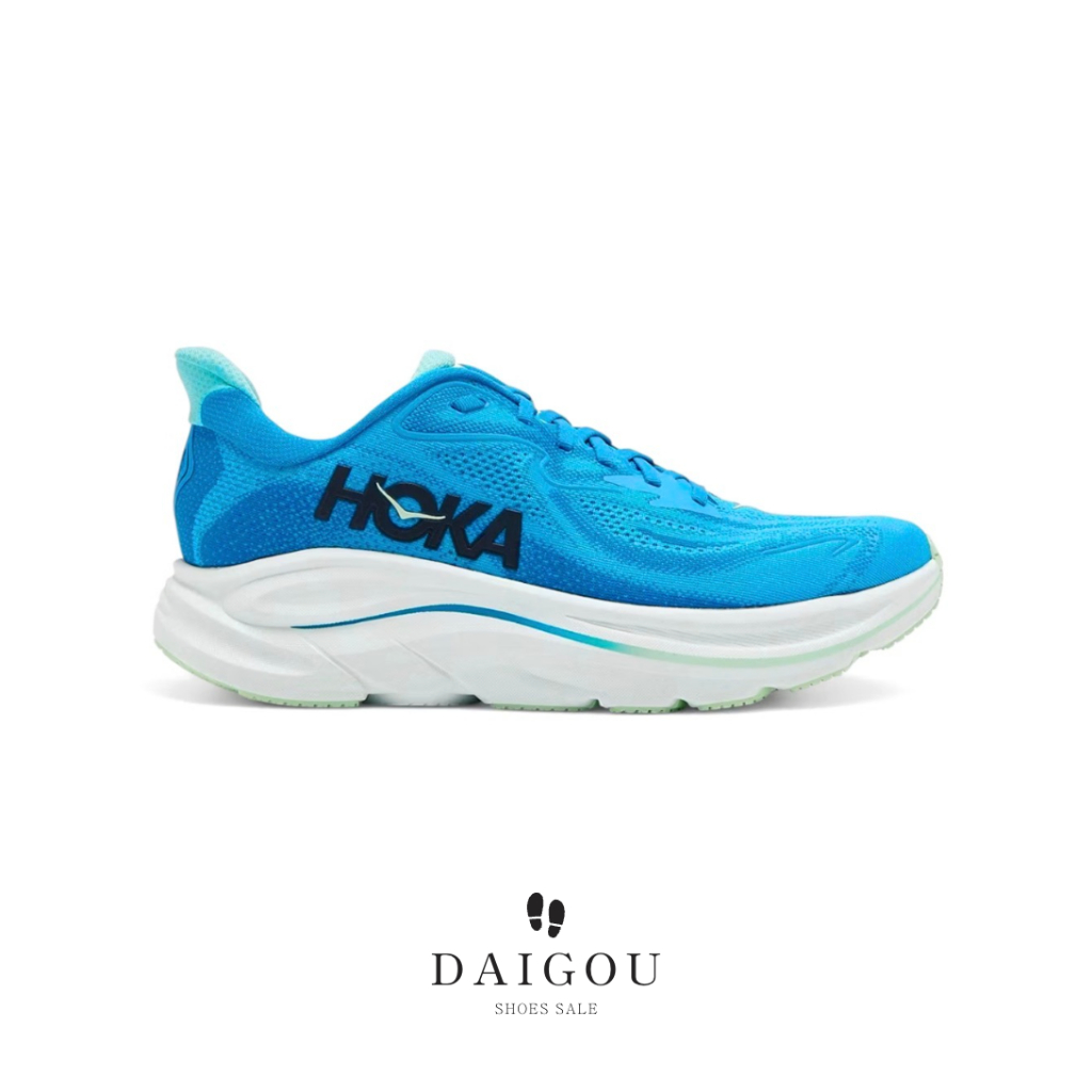 Hoka One One Clifton 10 藍白 增高厚底 路跑 訓練 輕量緩震 男鞋 女鞋 1162030HSK