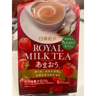 【台灣現貨】日東紅茶 日皇家奶茶粉Royal Milk Tea 草莓沖泡飲品