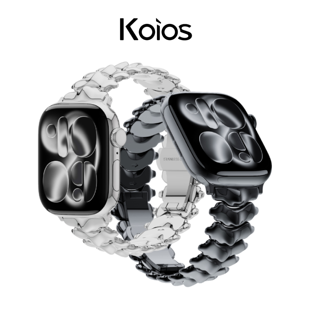 Apple Watch│脊骨金屬錶帶 11 10 9 SE Ultra 49 46 44 45 42 鋼錶帶 蘋果錶帶