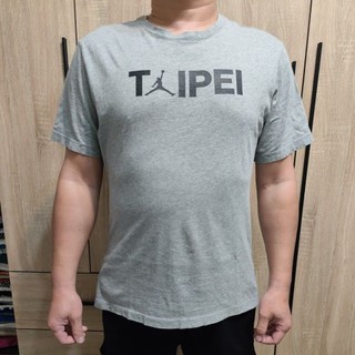 【NIKE】**JORDAN***喬丹 AIR 台北 TAIPEI 飛人 TEE 運動 XL 二手 CT3310-063