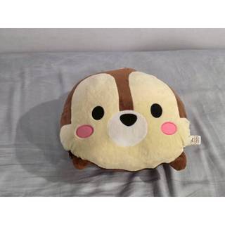 二手現貨 【高雄三民區】迪士尼原本授權 tsum 奇奇蒂蒂 毛毯抱枕二合一 安撫玩偶 睡毯 空調毯 午睡毯 幼稚園棉被