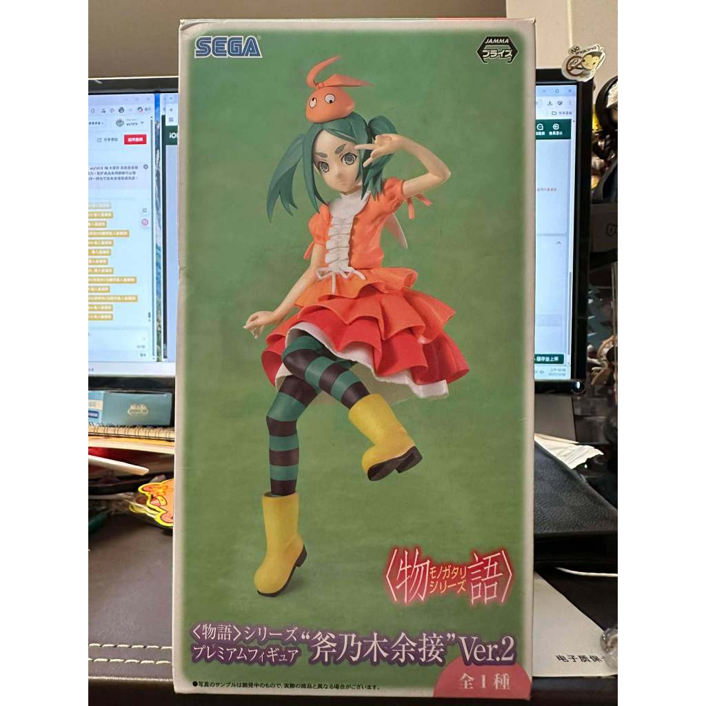 日空版 日版 景品 公仔 SEGA 憑物語 ツキモノガタリ 斧乃木余接 物語系列 斧乃木余接 Ver.2 西尾維新大辭展