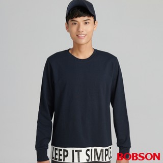 BOBSON 男款印圖長袖上衣(80002-53)