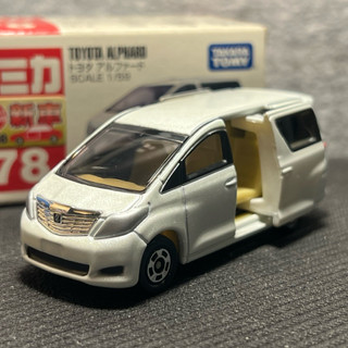Tomica多美小汽車 78 豐田 TOYOTA ALPHARD阿爾法 雙開門版 阿法12 稀有舊藍標（2002絕版車）
