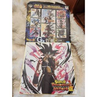 。JPI_COM。全新 一番賞 七龍珠 SUPER DRAGONBALL HEROES SAGA G賞 色紙 簽名板畫版