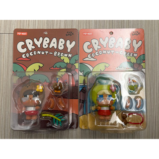 泡泡瑪特 POPMART Cry Baby哭娃 椰青 椰皇 吊卡