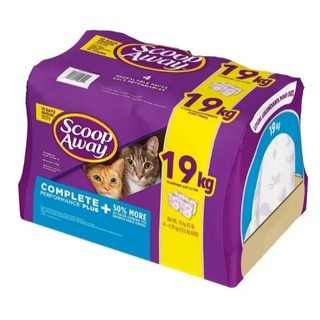 [10%蝦幣回饋]Scoop Away 超凝結貓砂 Costco 好市多Scoop Away 超凝結貓砂 19公斤 紫包